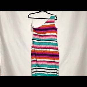Women’s Multi- Colored Fitted Dress